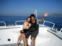 カプリ島への船旅